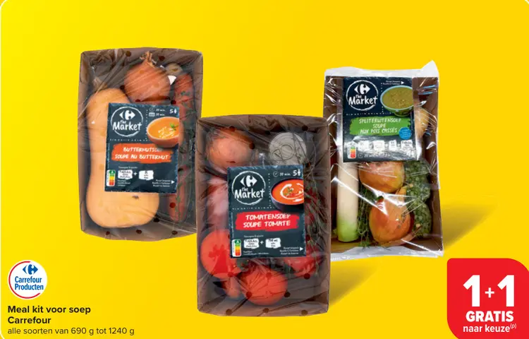 Promotie: Meal kit voor soep