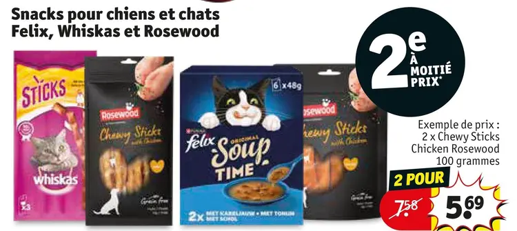 Offre: Snacks pour chiens et chats