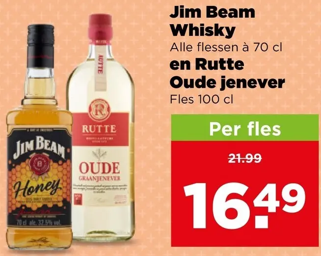 Aanbieding: Whisky en Oude jenever
