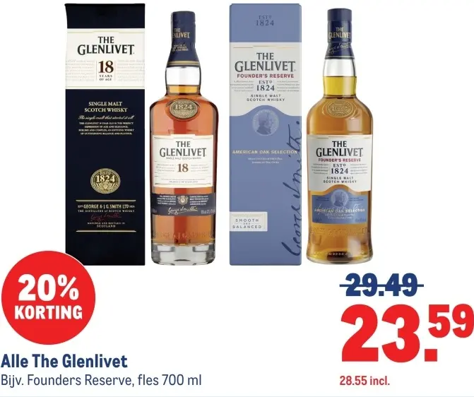 Aanbieding: The Glenlivet