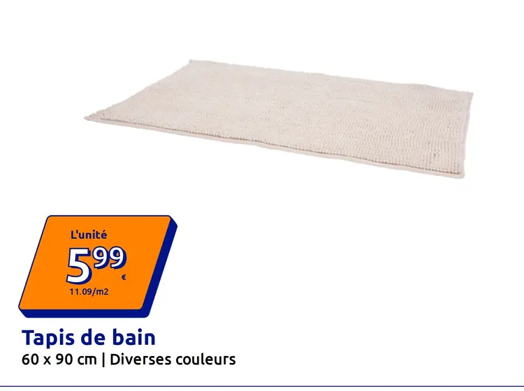 Offre: Tapis de bain