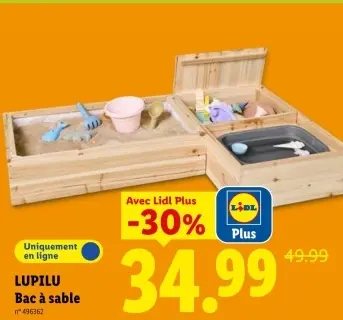 Offre: Bac à sable