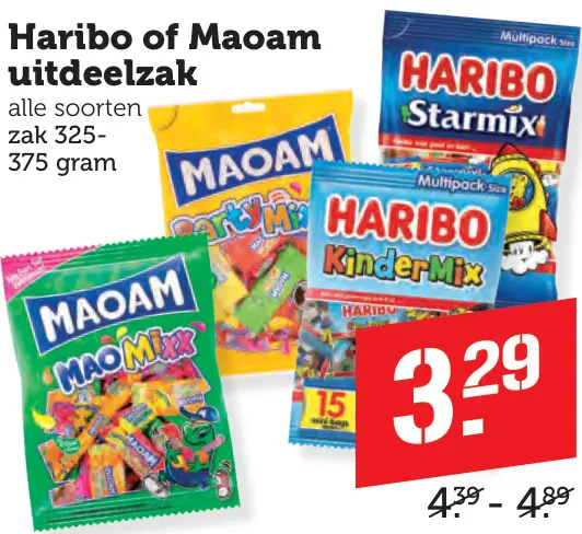 Aanbieding: Uitdeelzak