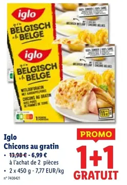 Offre: Chicons au gratin