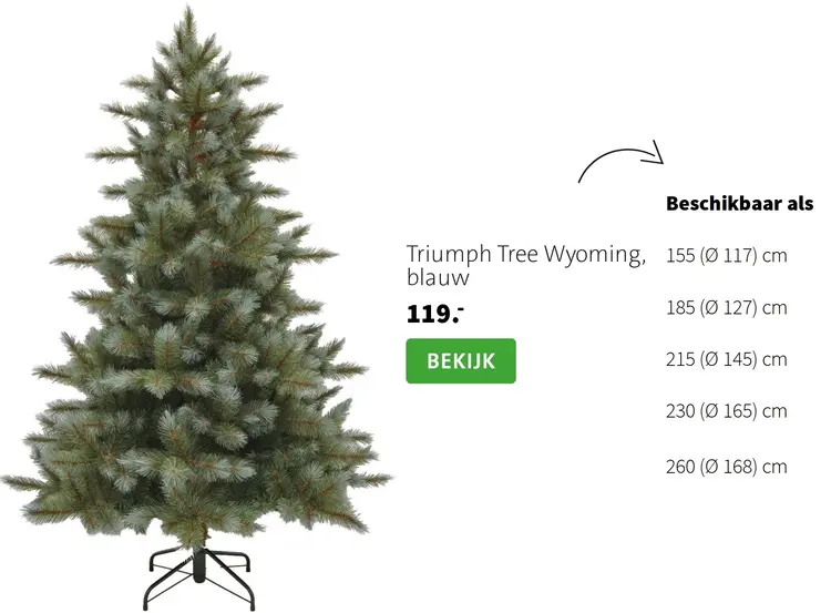 Aanbieding: Triumph Tree Wyoming, blauw