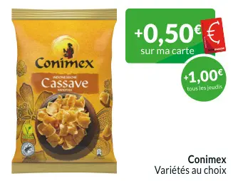 Offre: Conimex variétés au choix