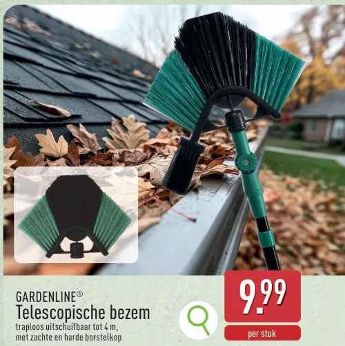 Promotie: Telescopische bezem