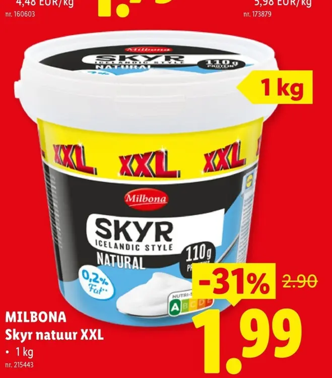 Promotie: Skyr natuur XXL