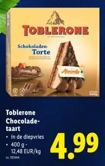 Promotie: Chocoladetaart