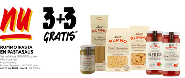 Aanbieding: RUMMO PASTA EN PASTASAUS