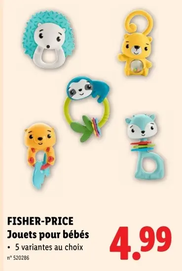 Offre: Jouets pour bébés