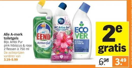 Aanbieding: toiletgels