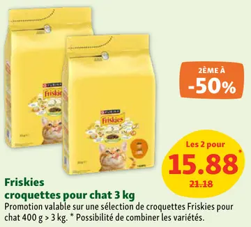 Offre: Croquettes pour chat 3 kg