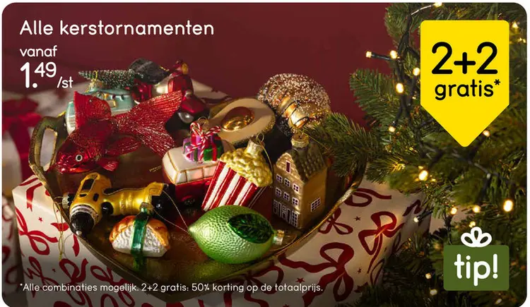 Aanbieding: Kerstornamenten