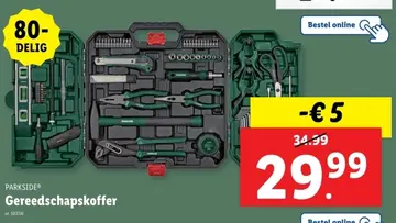 Aanbieding: Gereedschapskoffer