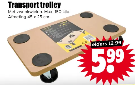 Aanbieding: Transport trolley