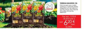 Offre: TERREAU UNIVERSEL