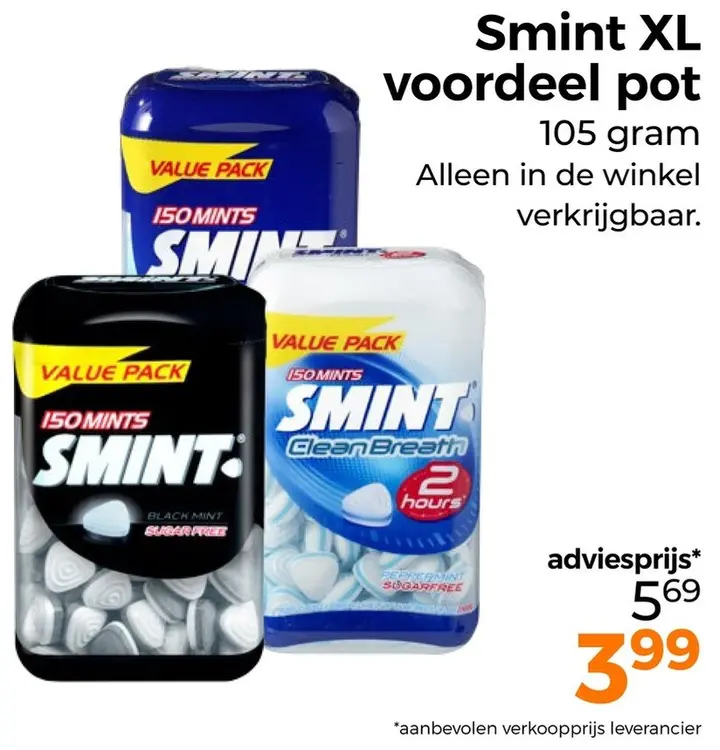 Aanbieding: XL voordeel pot