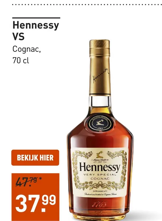 Aanbieding: Hennessy VS