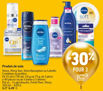 Offre: Produit de soin