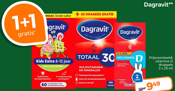 Aanbieding: Dagravit Kids Vitamine D druppels