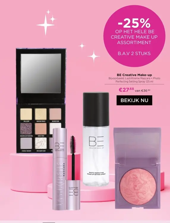 Aanbieding: BE Creative Make-up
