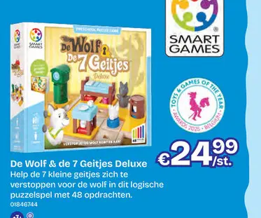 Aanbieding: De Wolf & de 7 Geitjes Deluxe