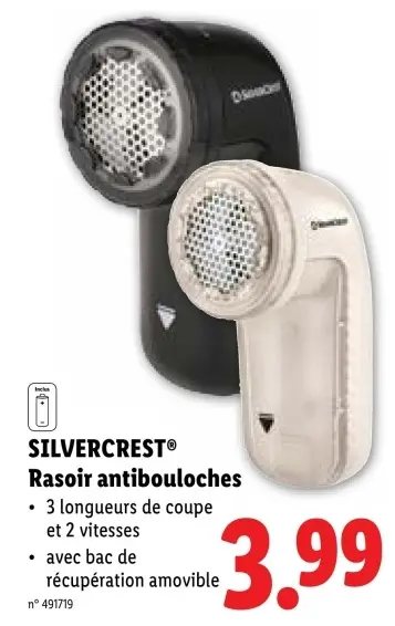 Offre: Rasoir antibouloches