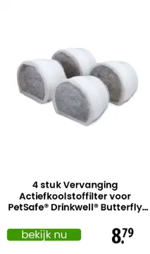 Aanbieding: Vervanging Actiefkoolstoffilter voor PetSafe®