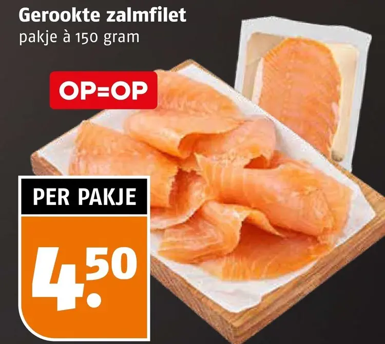 Aanbieding: Gerookte zalmfilet