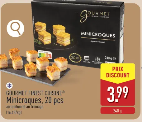 Offre: Minicroques, 20 pcs