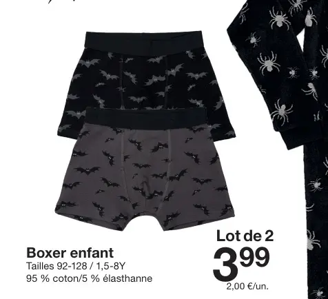Offre: Boxer enfant