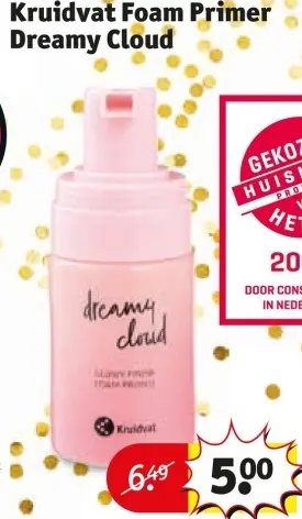 Aanbieding: Kruidvat Foam Primer Dreamy Cloud