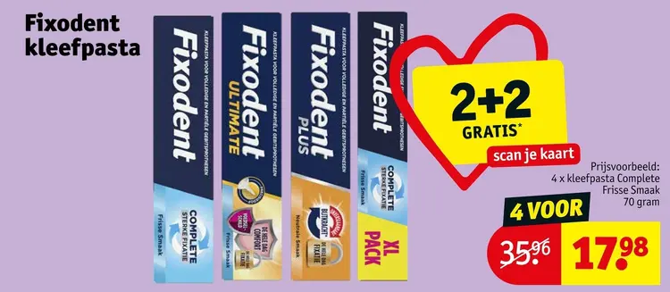 Promotie: Kleefpasta