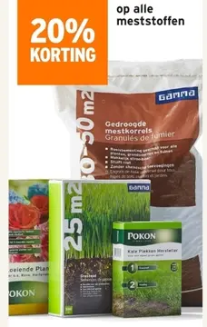 Aanbieding: meststoffen