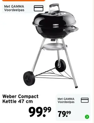 Aanbieding: Compact Kettle 47 cm
