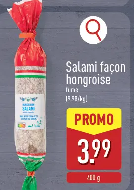 Offre: Salami façon hongroise