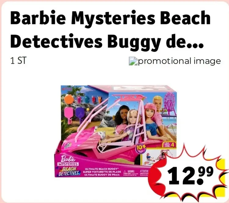 Offre: Mysteries Beach Detectives Buggy de...