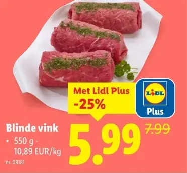 Promotie: Blinde vink
