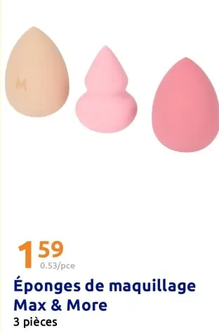 Offre: Éponges de maquillage