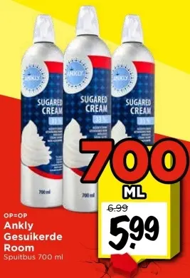 Aanbieding: Gesuikerde Room