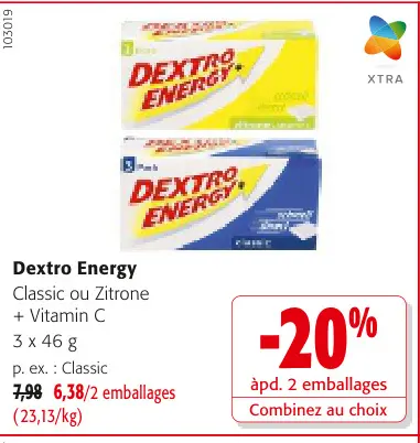 Offre: Dextro Energy
