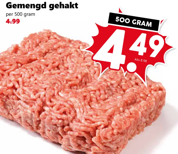 Aanbieding: Gemengd gehakt