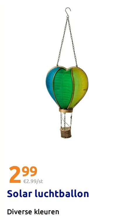 Promotie: Solar luchtballon