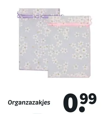 Aanbieding: Organzazakjes
