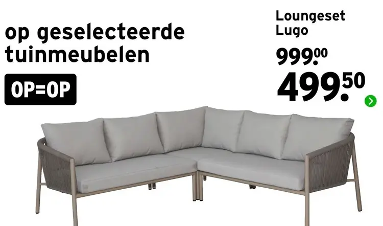 Aanbieding: Loungeset Lugo