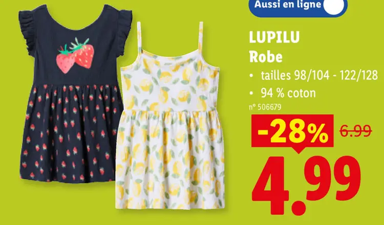 Offre: Robe