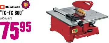 Aanbieding: EINHELL Tegelsnijmachine TC-TC 800