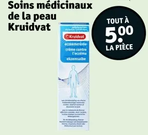 Offre: Soins medicinaux de la peau kruidvat