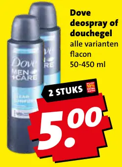 Aanbieding: Deospray of douchegel